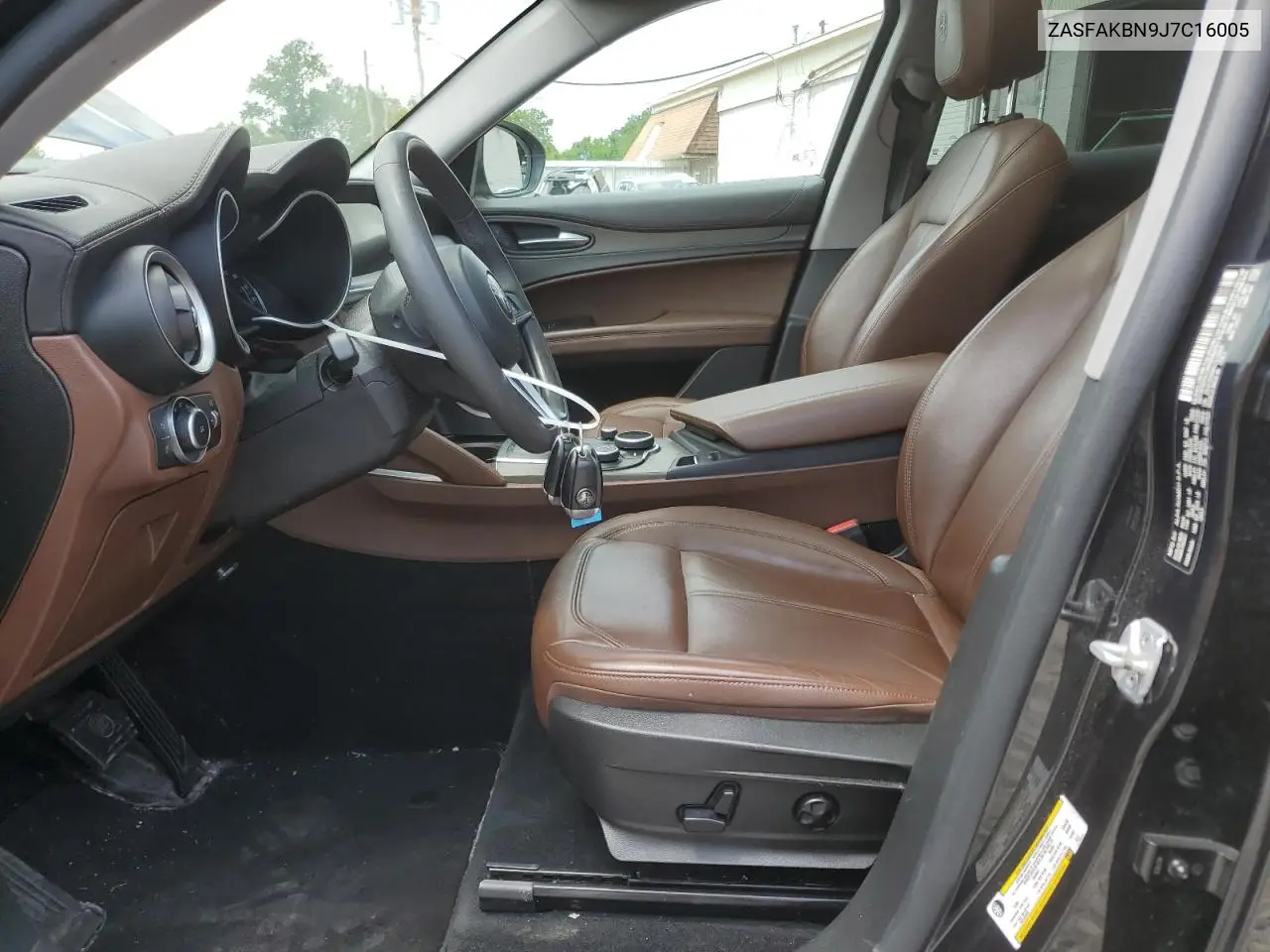 2018 Alfa Romeo Stelvio Ti VIN: ZASFAKBN9J7C16005 Lot: 65281145