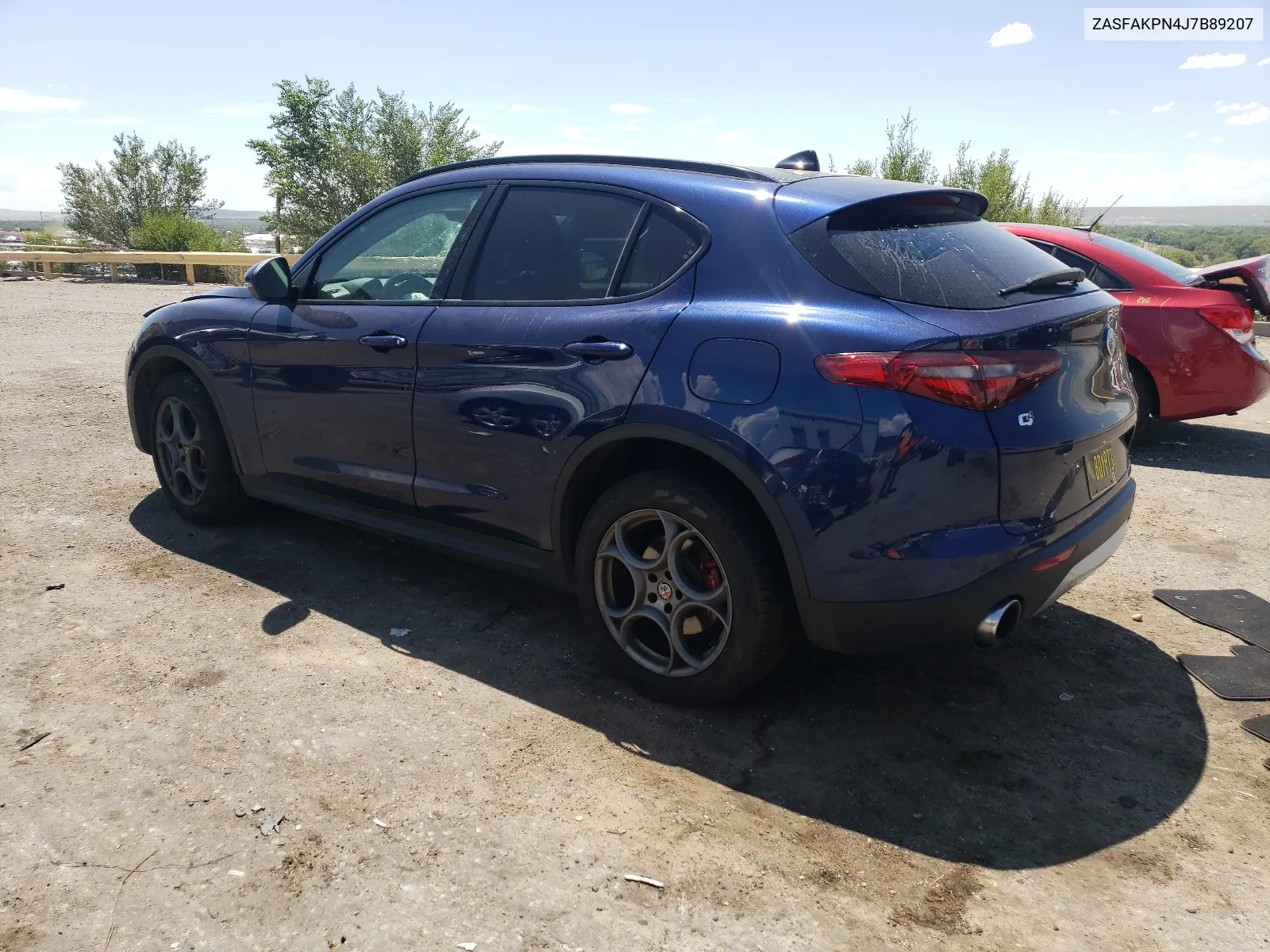 2018 Alfa Romeo Stelvio Sport VIN: ZASFAKPN4J7B89207 Lot: 65592504