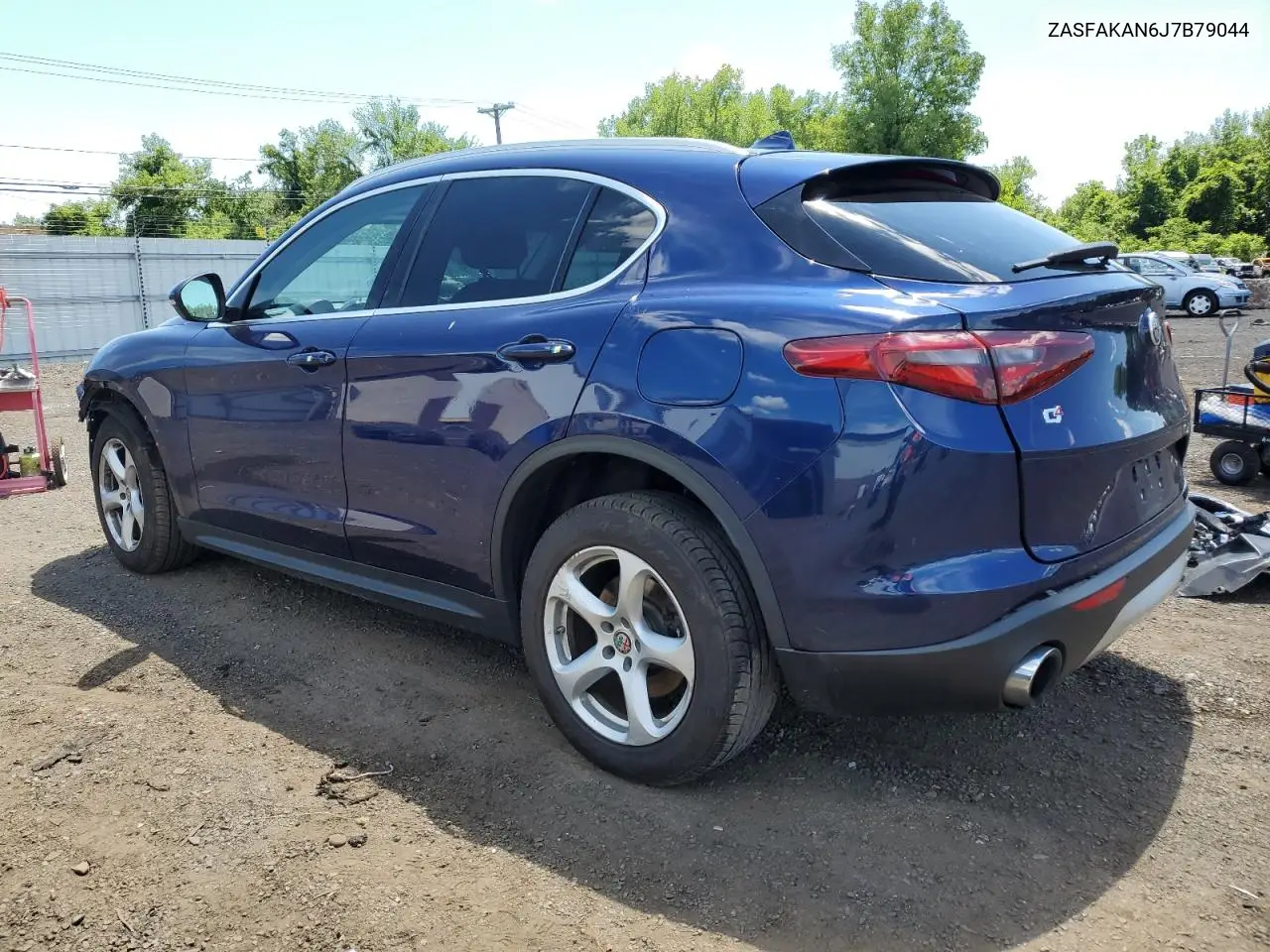 2018 Alfa Romeo Stelvio VIN: ZASFAKAN6J7B79044 Lot: 66025515