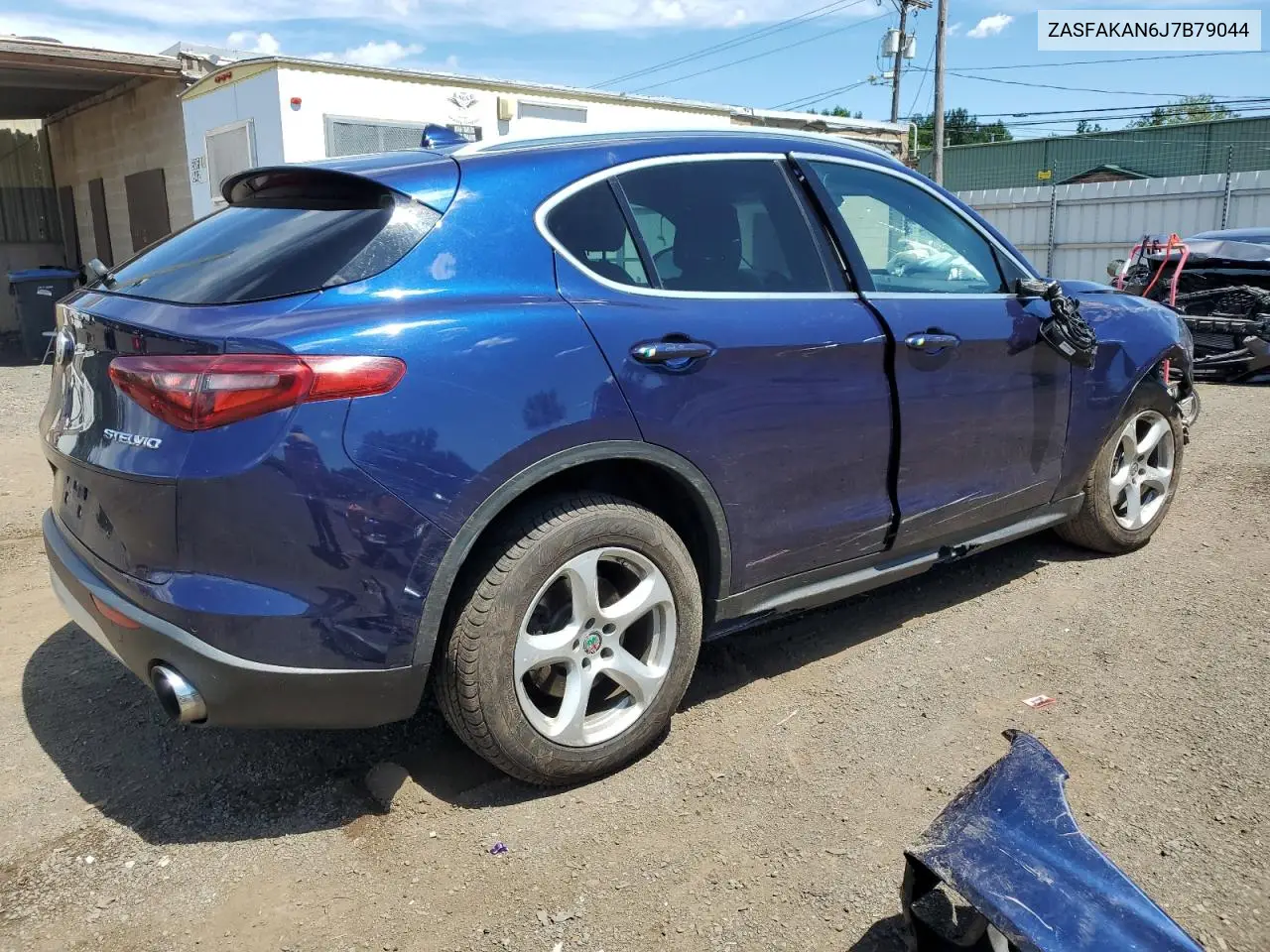 2018 Alfa Romeo Stelvio VIN: ZASFAKAN6J7B79044 Lot: 66025515
