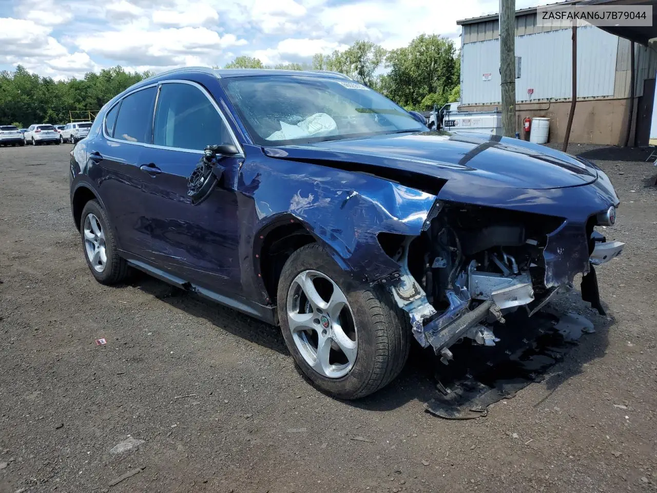 2018 Alfa Romeo Stelvio VIN: ZASFAKAN6J7B79044 Lot: 66025515