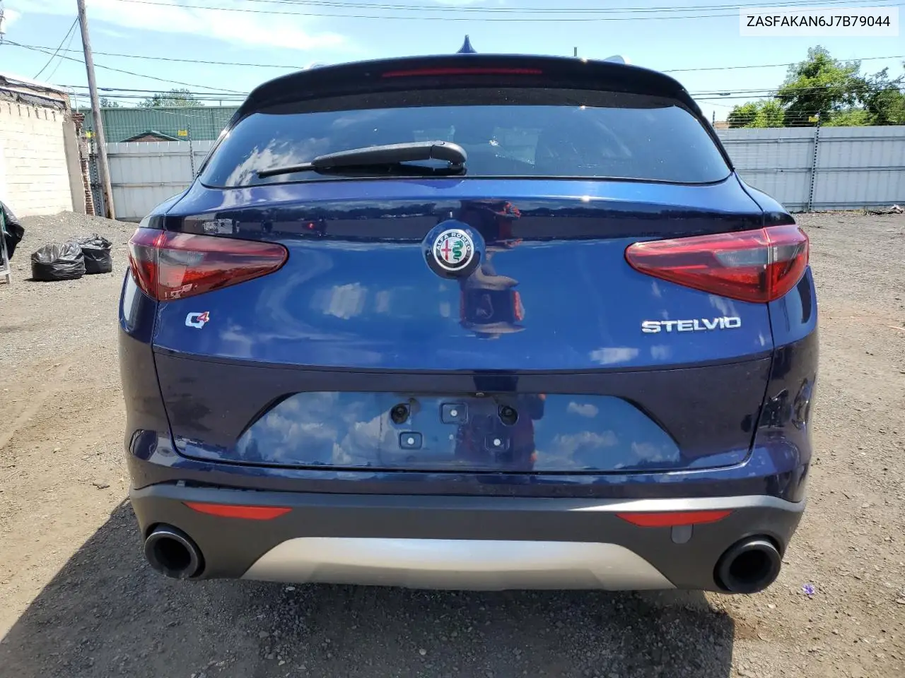 2018 Alfa Romeo Stelvio VIN: ZASFAKAN6J7B79044 Lot: 66025515