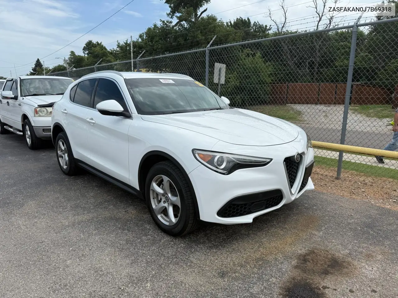 2018 Alfa Romeo Stelvio VIN: ZASFAKAN0J7B69318 Lot: 66331525