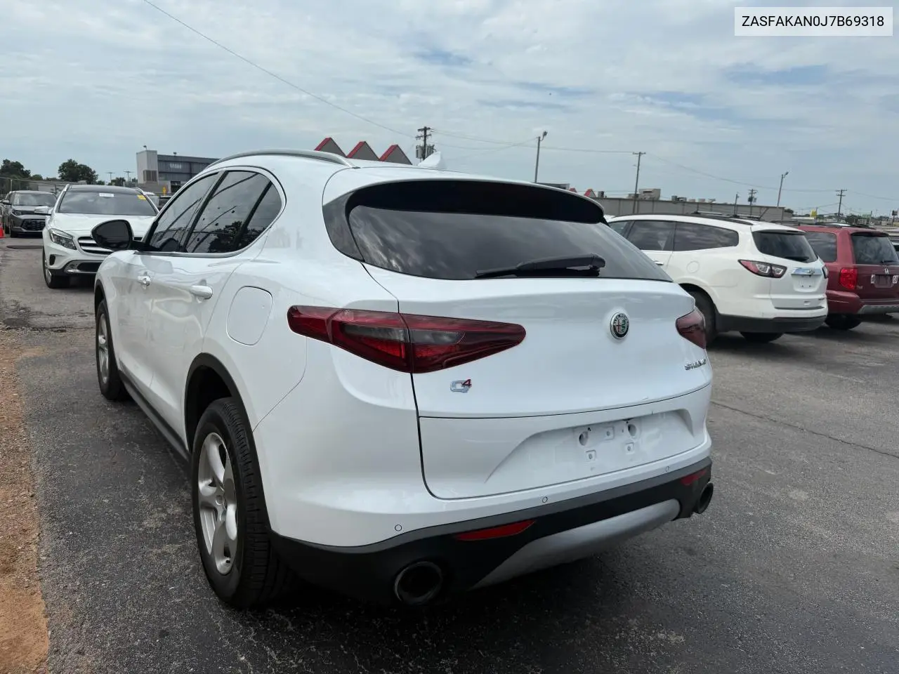 2018 Alfa Romeo Stelvio VIN: ZASFAKAN0J7B69318 Lot: 66331525