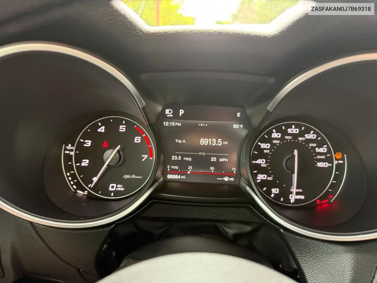 2018 Alfa Romeo Stelvio VIN: ZASFAKAN0J7B69318 Lot: 66331525