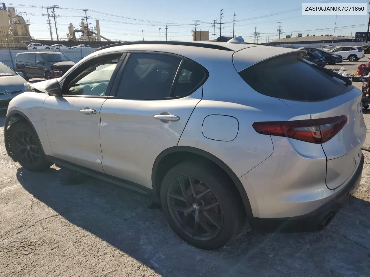 2019 Alfa Romeo Stelvio VIN: ZASPAJAN0K7C71850 Lot: 44744265