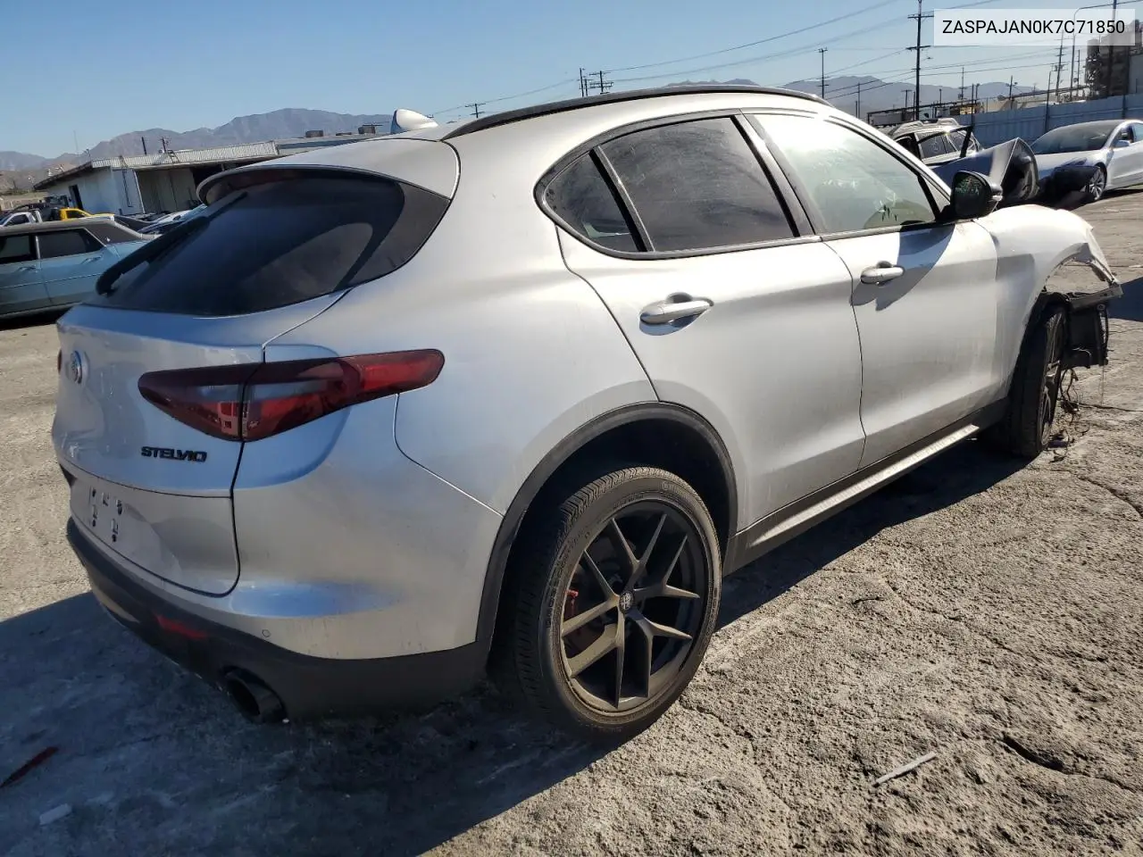 2019 Alfa Romeo Stelvio VIN: ZASPAJAN0K7C71850 Lot: 44744265