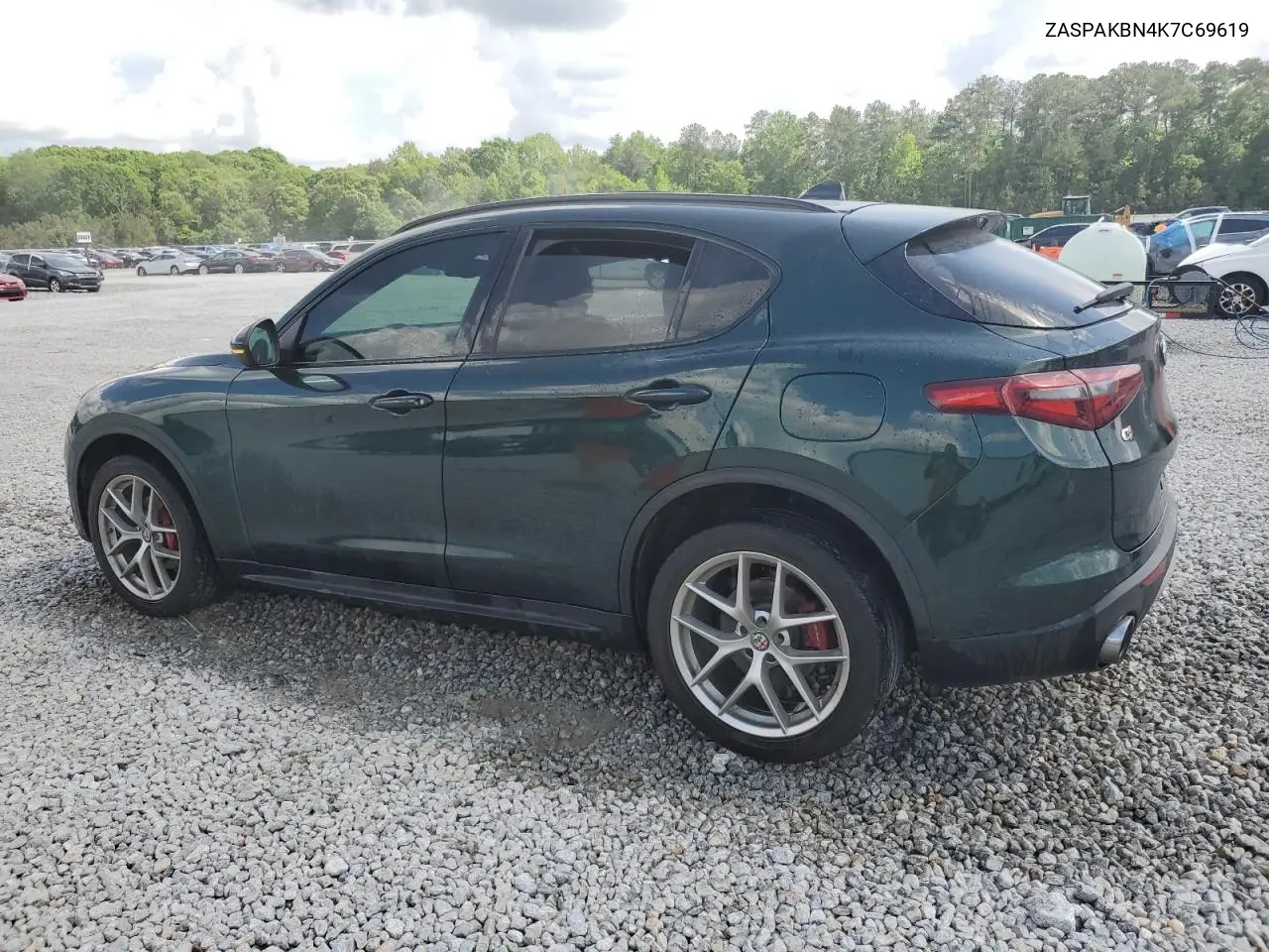 2019 Alfa Romeo Stelvio Ti VIN: ZASPAKBN4K7C69619 Lot: 55015605