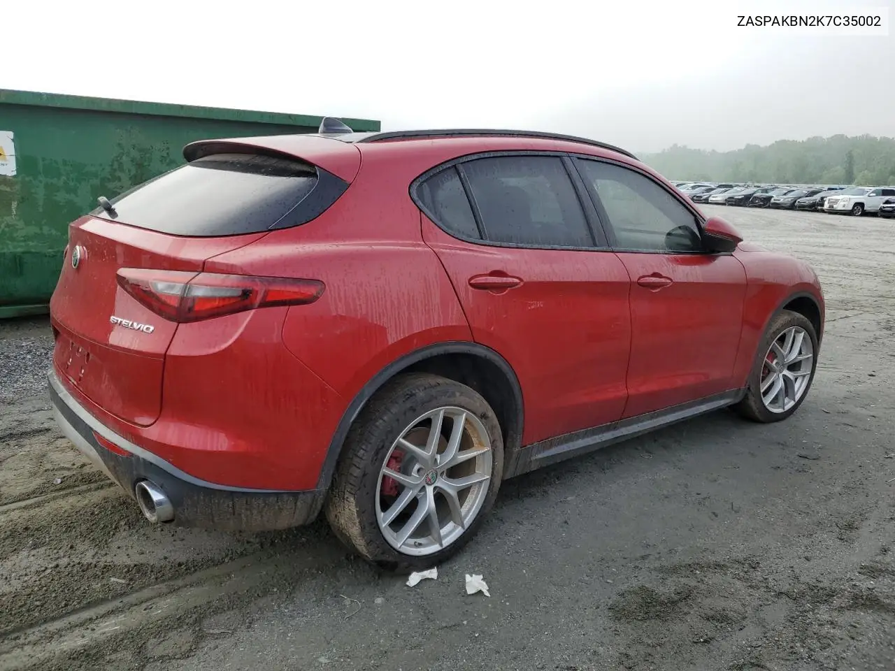 2019 Alfa Romeo Stelvio Ti VIN: ZASPAKBN2K7C35002 Lot: 55448965
