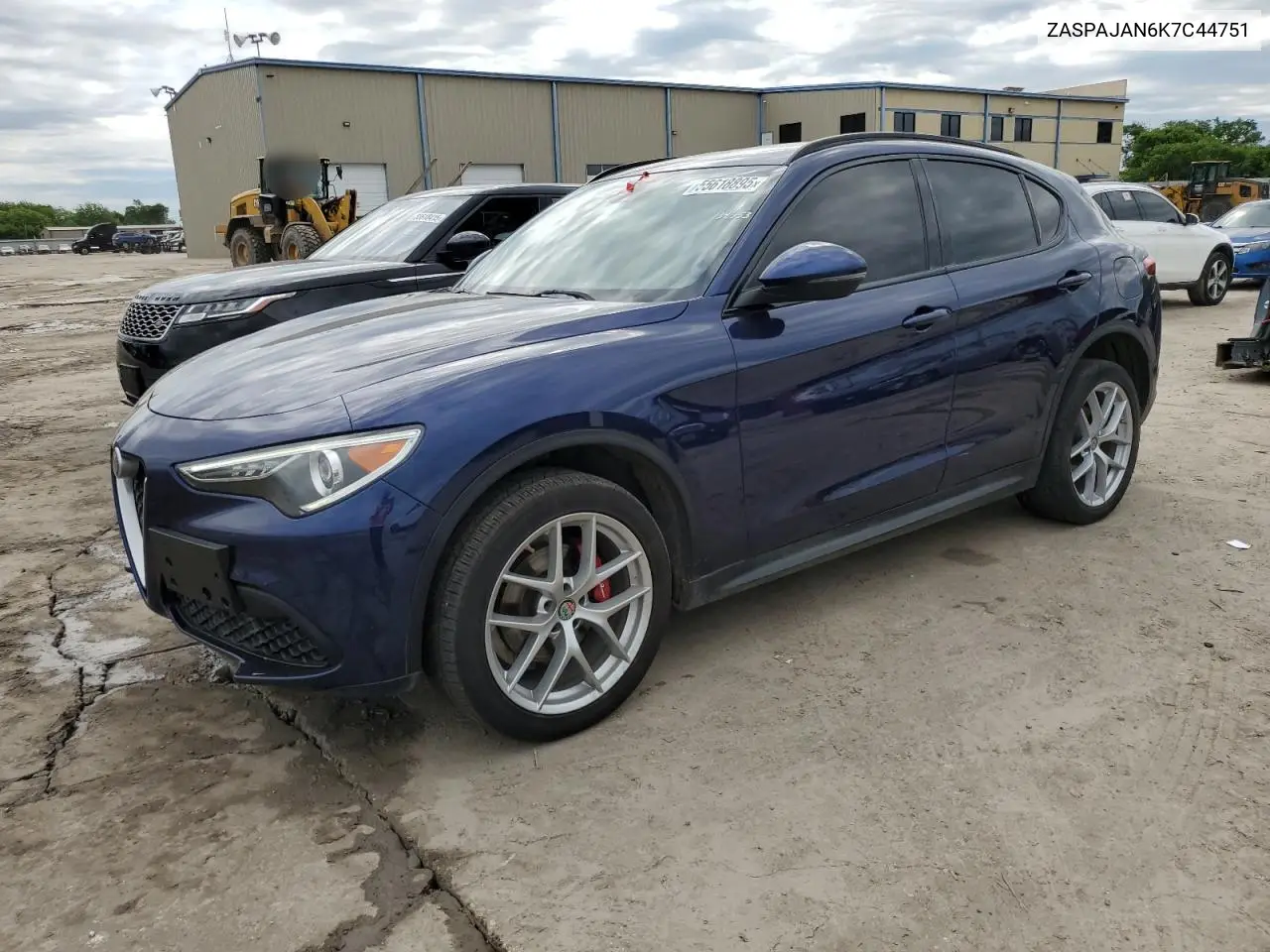2019 Alfa Romeo Stelvio VIN: ZASPAJAN6K7C44751 Lot: 55618895