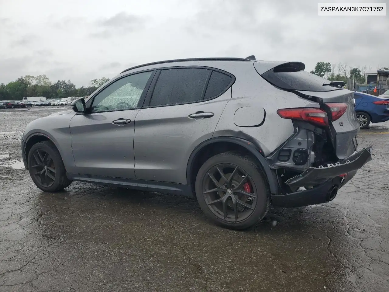 2019 Alfa Romeo Stelvio VIN: ZASPAKAN3K7C71752 Lot: 56710515