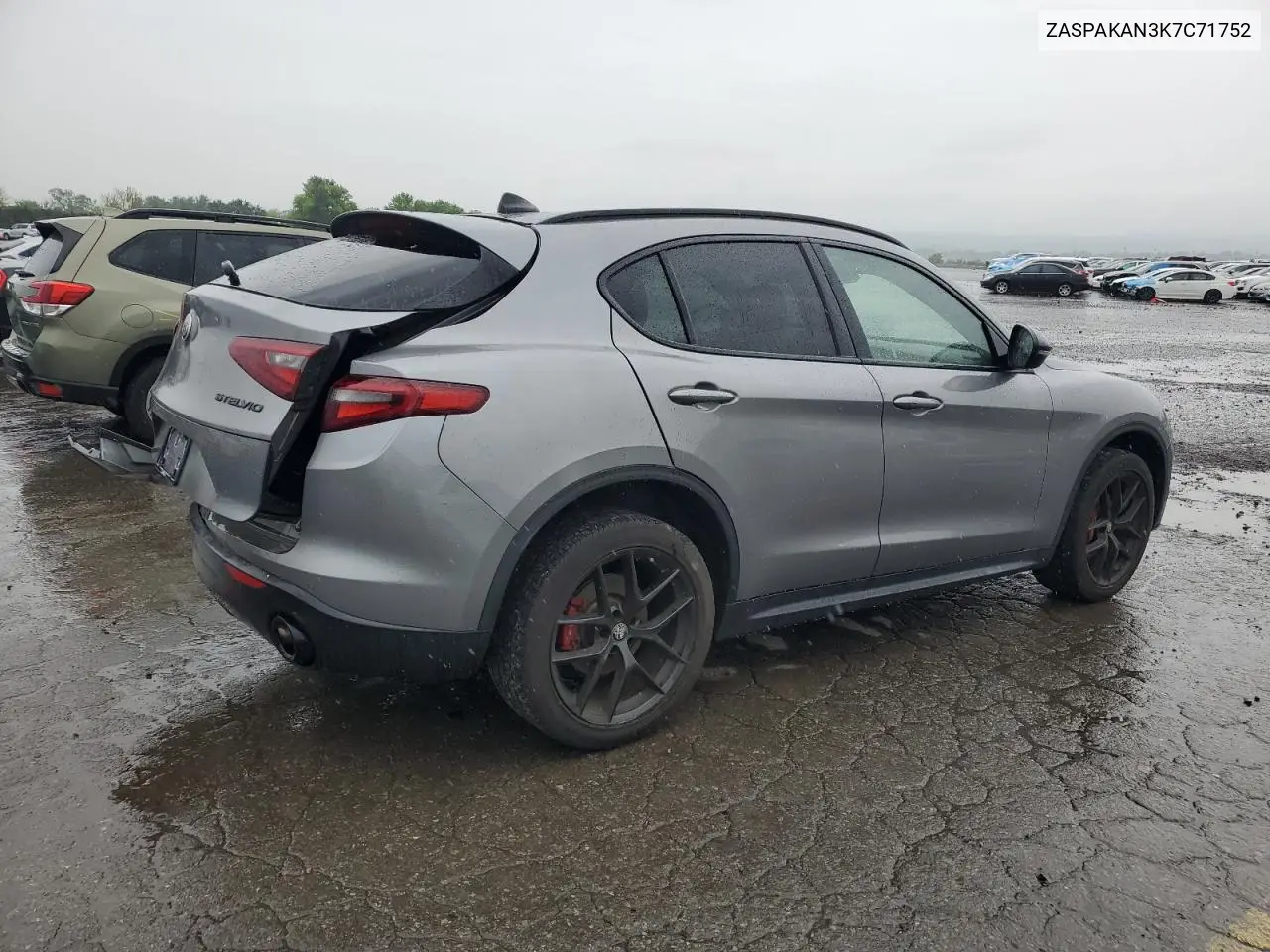 2019 Alfa Romeo Stelvio VIN: ZASPAKAN3K7C71752 Lot: 56710515