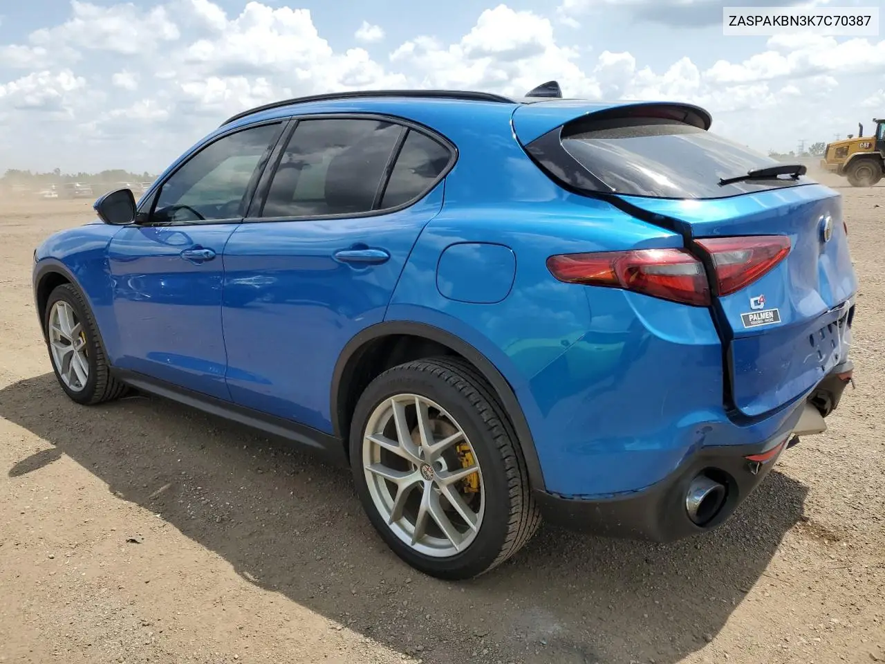 2019 Alfa Romeo Stelvio Ti VIN: ZASPAKBN3K7C70387 Lot: 60686845