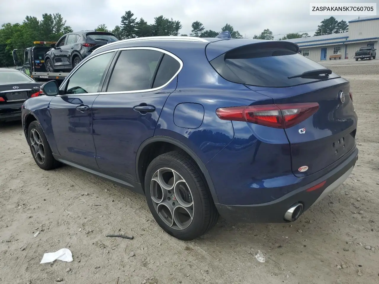 2019 Alfa Romeo Stelvio VIN: ZASPAKAN5K7C60705 Lot: 61807655