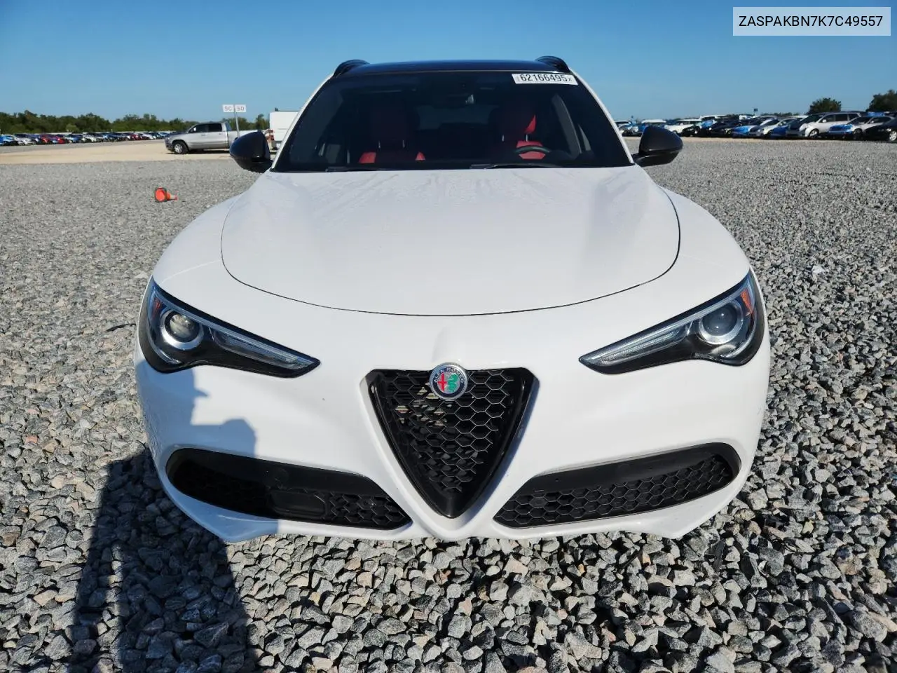 2019 Alfa Romeo Stelvio Ti VIN: ZASPAKBN7K7C49557 Lot: 62166495