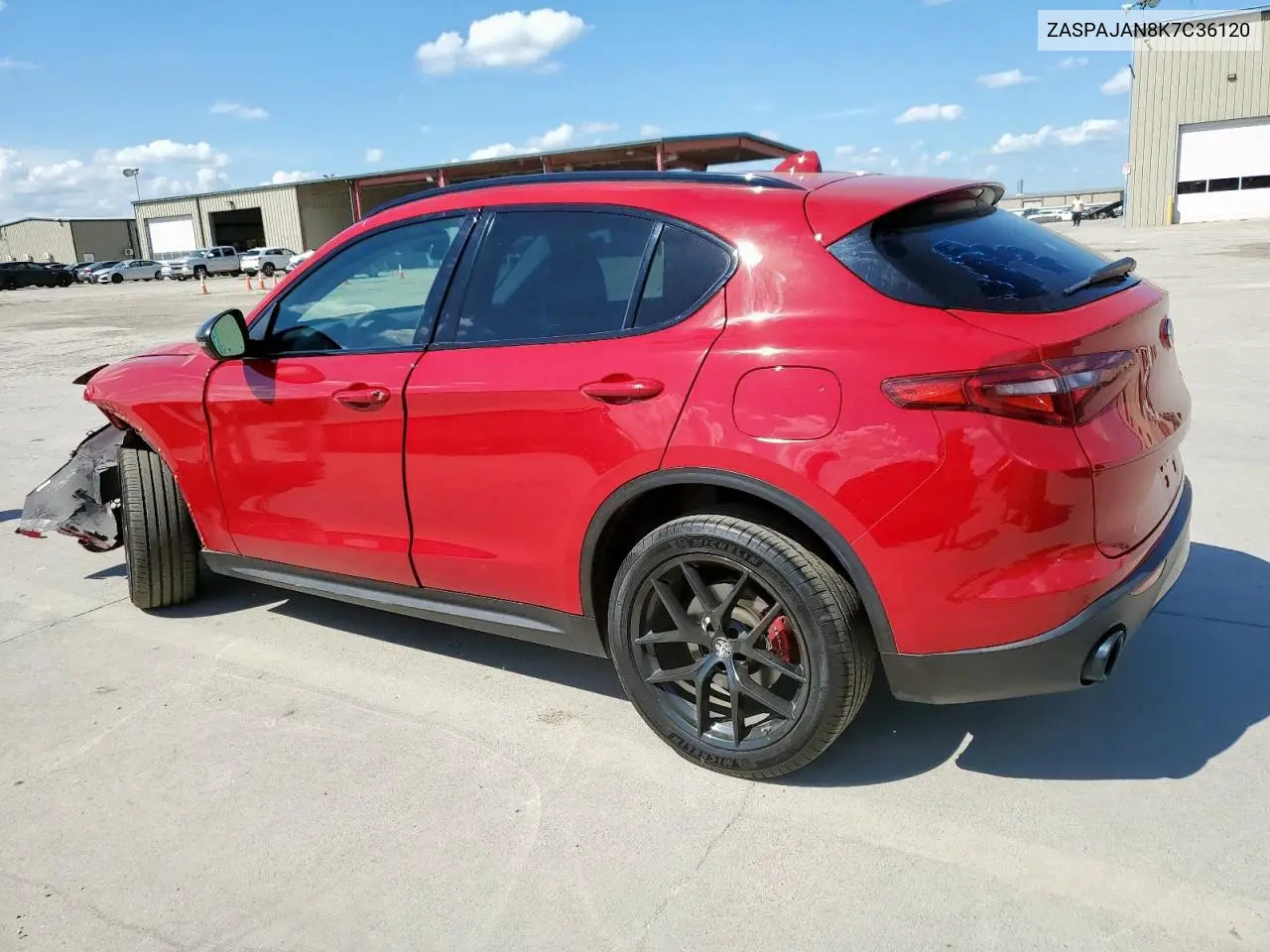 2019 Alfa Romeo Stelvio VIN: ZASPAJAN8K7C36120 Lot: 62424445