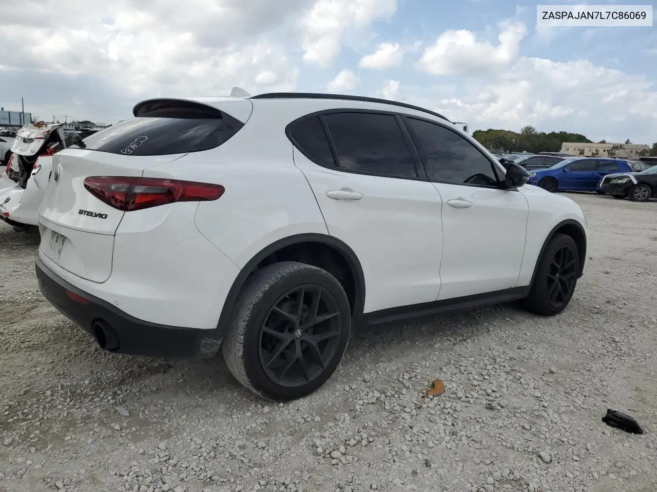2020 Alfa Romeo Stelvio VIN: ZASPAJAN7L7C86069 Lot: 47800385