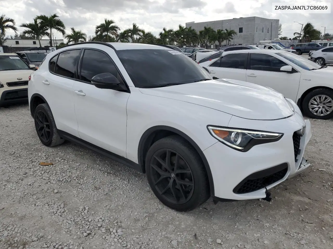 2020 Alfa Romeo Stelvio VIN: ZASPAJAN7L7C86069 Lot: 47800385