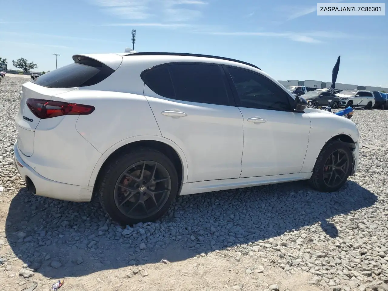 2020 Alfa Romeo Stelvio VIN: ZASPAJAN7L7C86301 Lot: 48929935