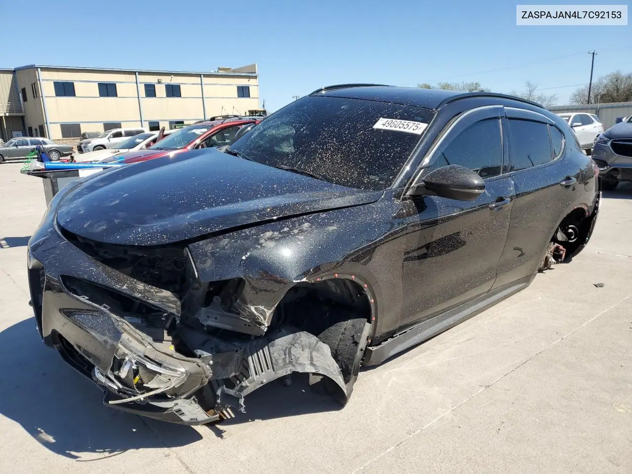2020 Alfa Romeo Stelvio VIN: ZASPAJAN4L7C92153 Lot: 49605575