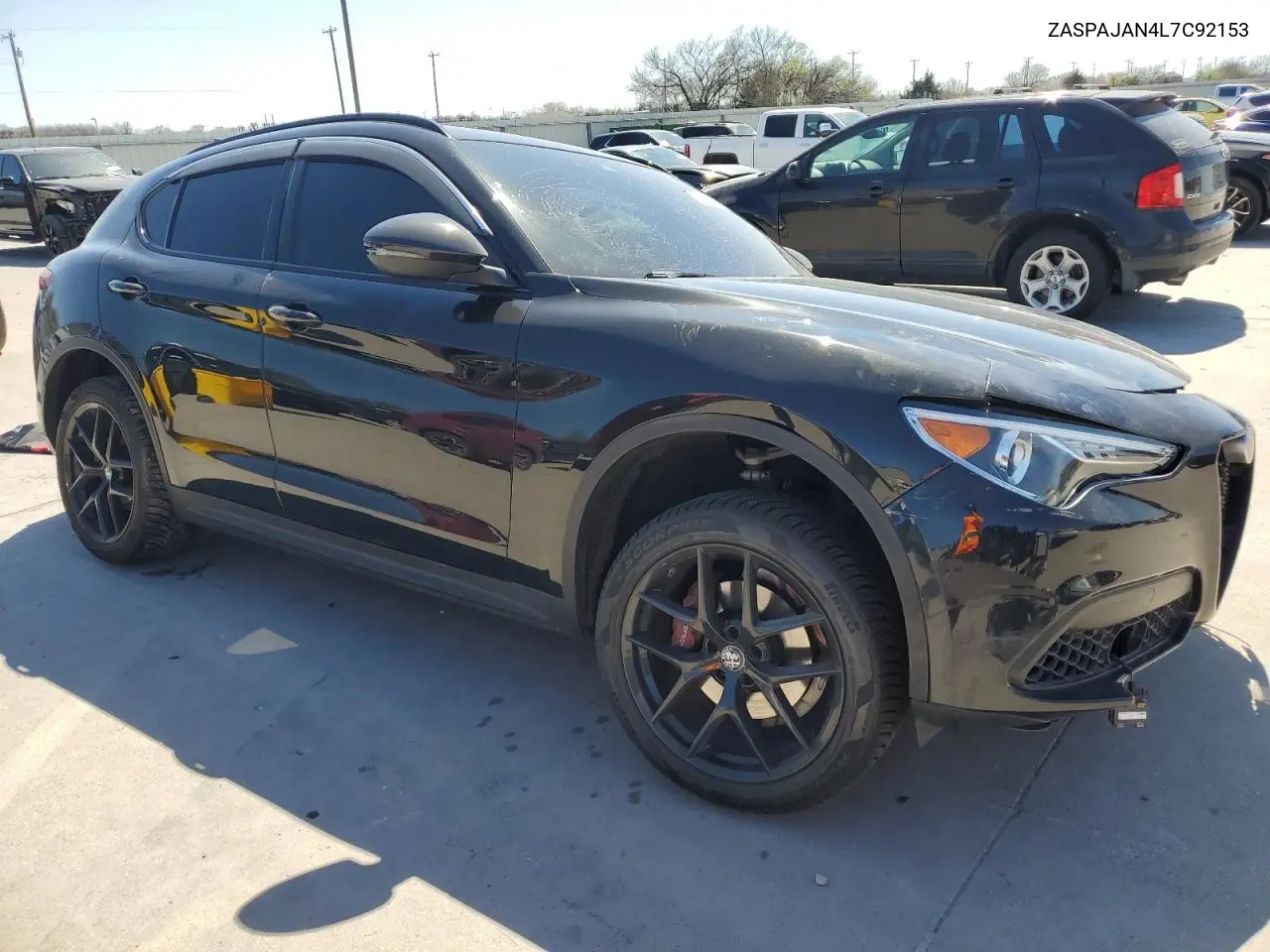 2020 Alfa Romeo Stelvio VIN: ZASPAJAN4L7C92153 Lot: 49605575