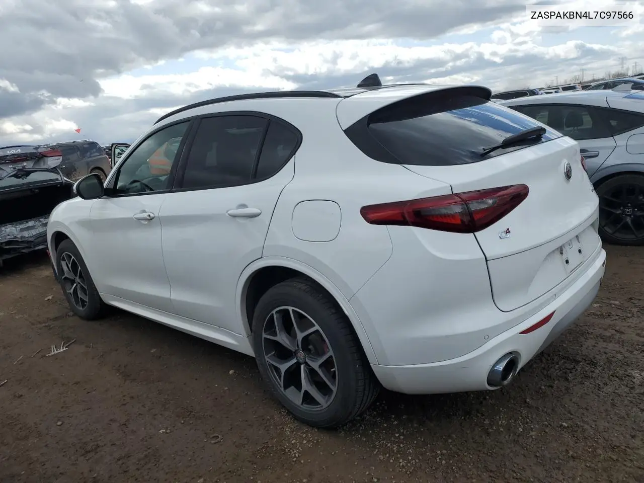 2020 Alfa Romeo Stelvio Ti VIN: ZASPAKBN4L7C97566 Lot: 51864925