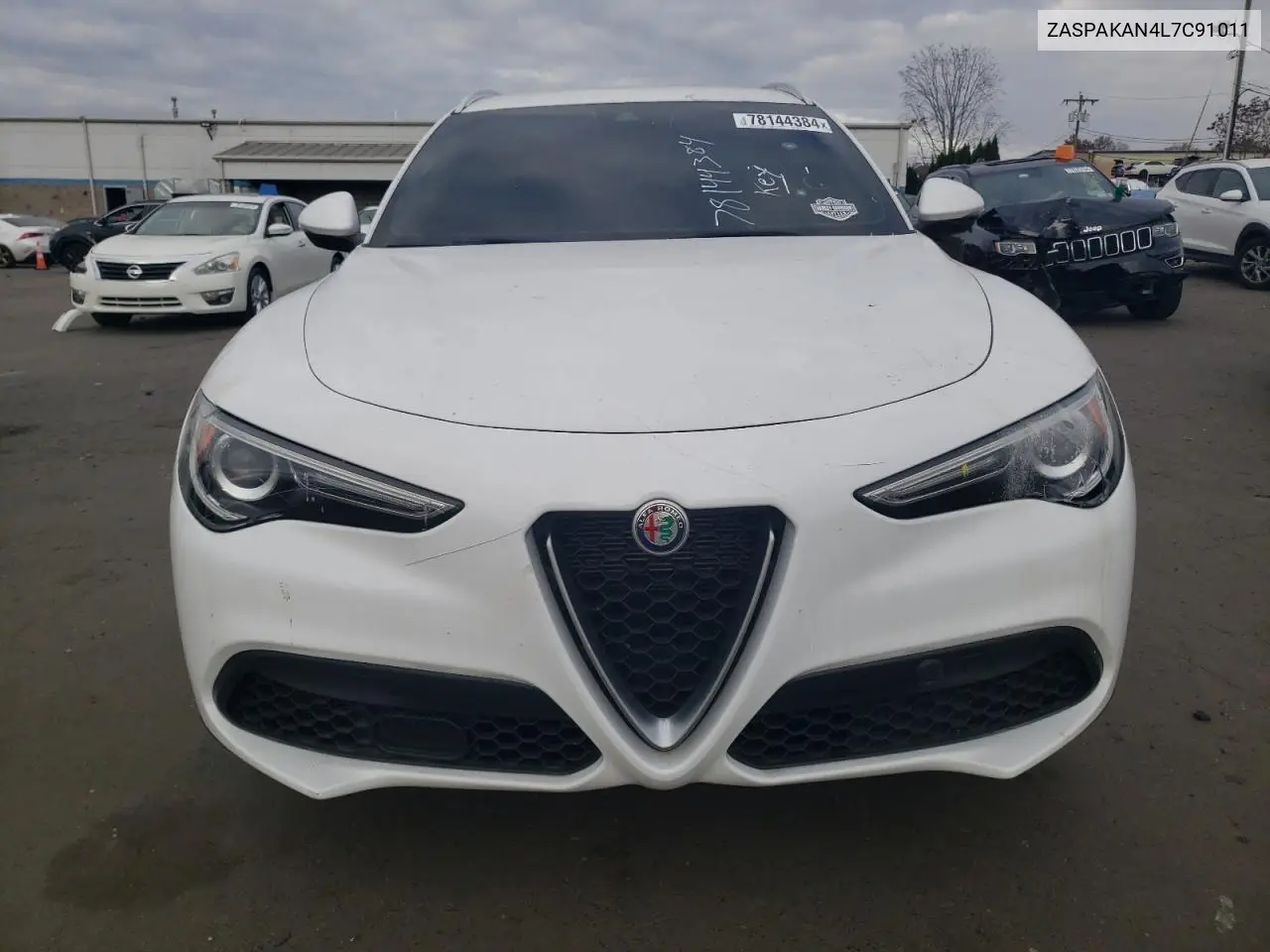 2020 Alfa Romeo Stelvio VIN: ZASPAKAN4L7C91011 Lot: 53800315