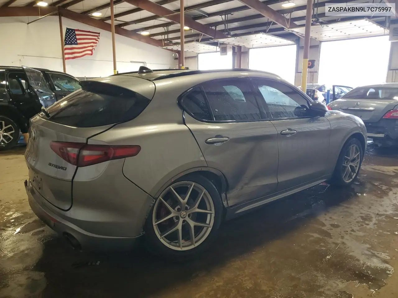 2020 Alfa Romeo Stelvio Ti VIN: ZASPAKBN9L7C75997 Lot: 54172785