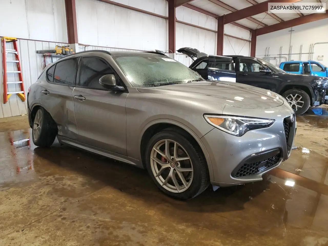 2020 Alfa Romeo Stelvio Ti VIN: ZASPAKBN9L7C75997 Lot: 54172785
