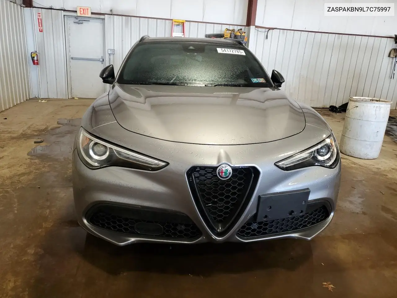 2020 Alfa Romeo Stelvio Ti VIN: ZASPAKBN9L7C75997 Lot: 54172785
