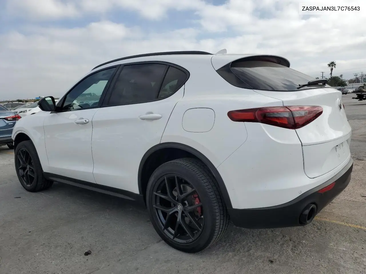 2020 Alfa Romeo Stelvio VIN: ZASPAJAN3L7C76543 Lot: 55679115