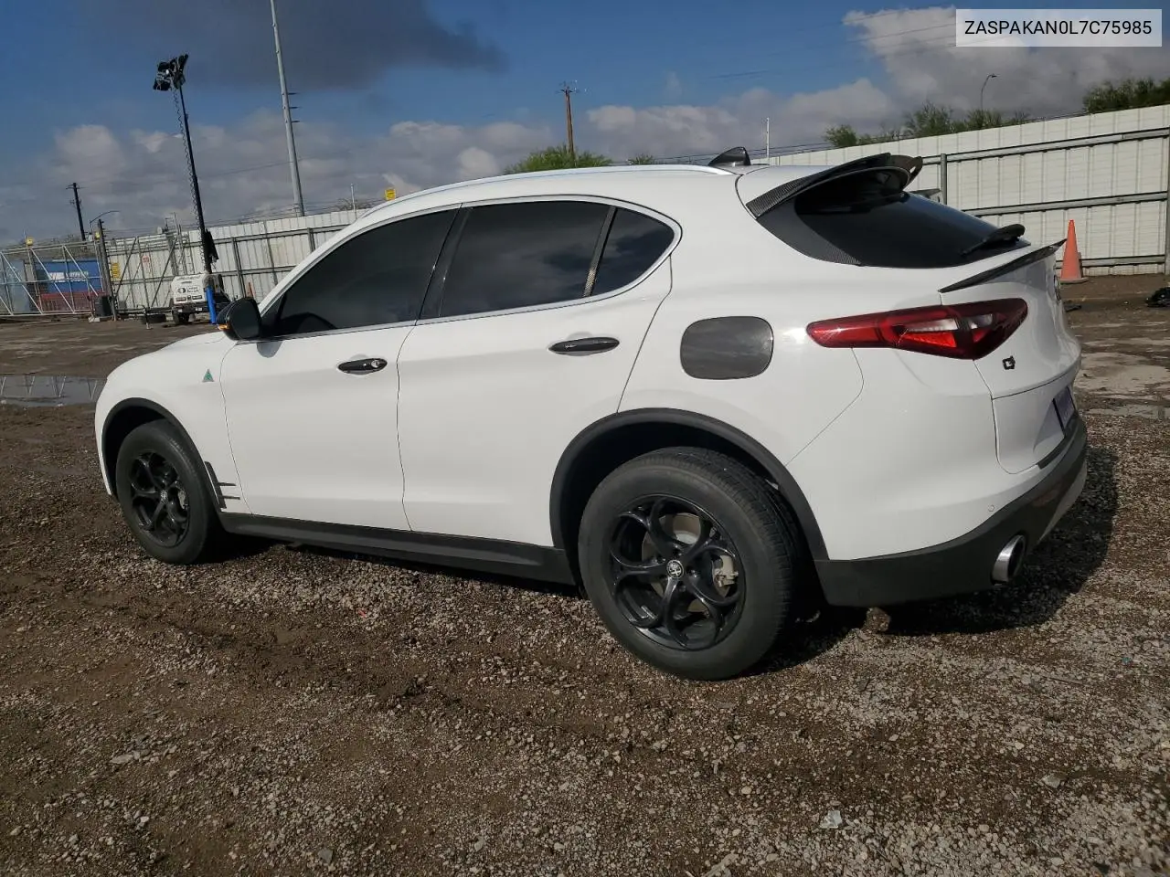 2020 Alfa Romeo Stelvio VIN: ZASPAKAN0L7C75985 Lot: 56137875