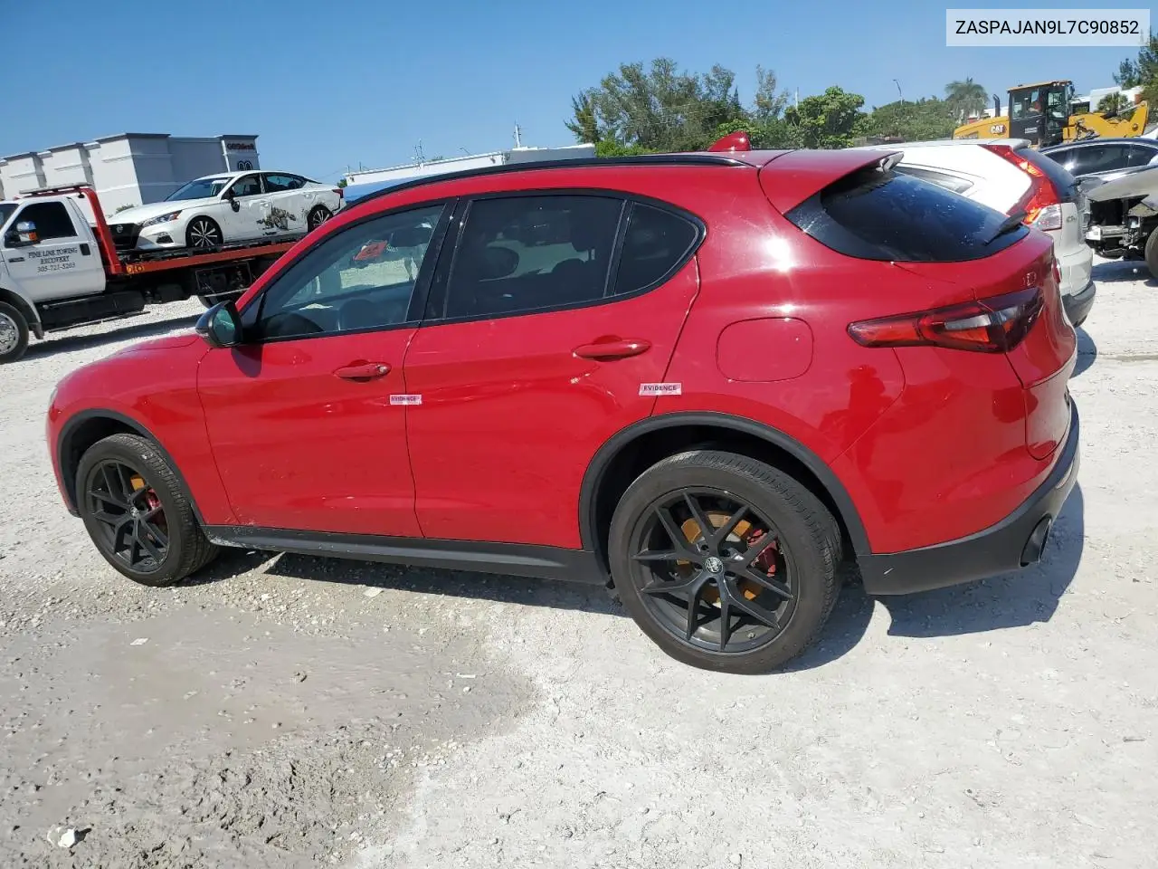 2020 Alfa Romeo Stelvio VIN: ZASPAJAN9L7C90852 Lot: 57126075