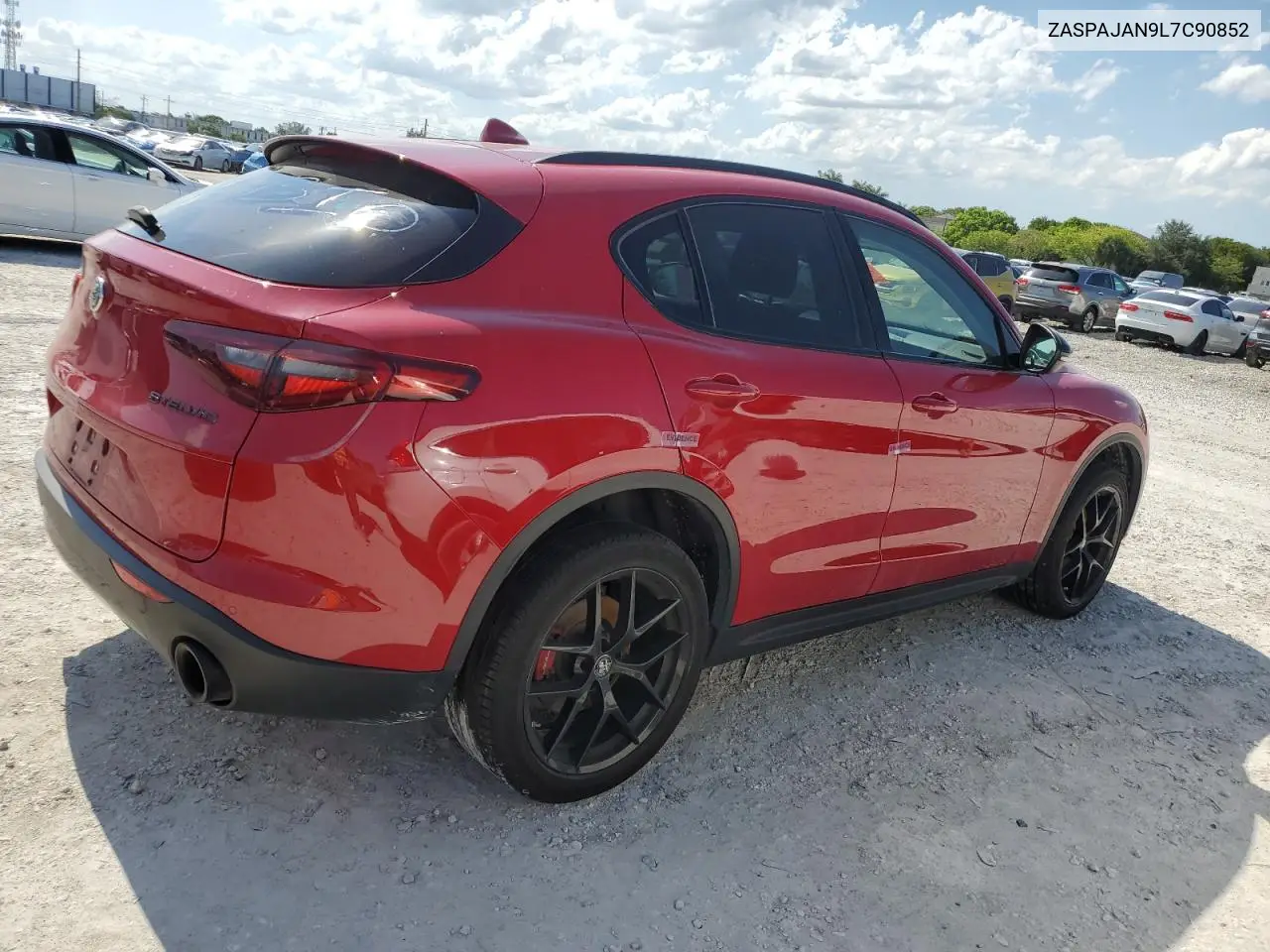 2020 Alfa Romeo Stelvio VIN: ZASPAJAN9L7C90852 Lot: 57126075
