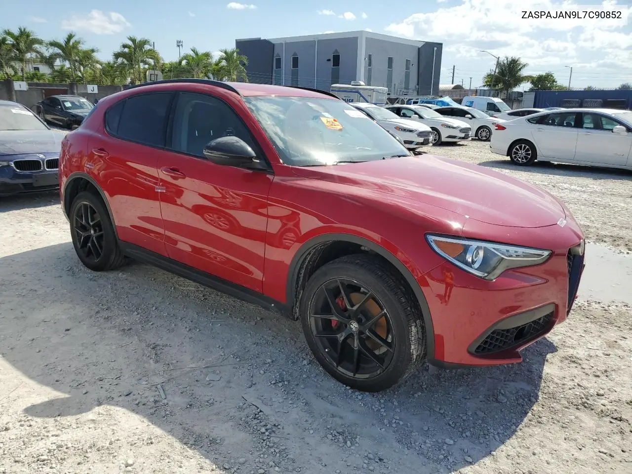2020 Alfa Romeo Stelvio VIN: ZASPAJAN9L7C90852 Lot: 57126075