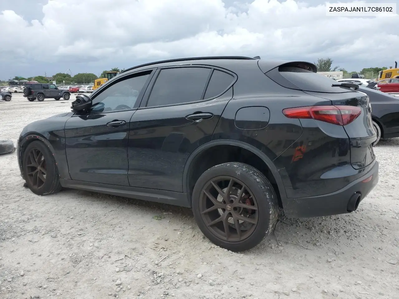 2020 Alfa Romeo Stelvio VIN: ZASPAJAN1L7C86102 Lot: 60357405