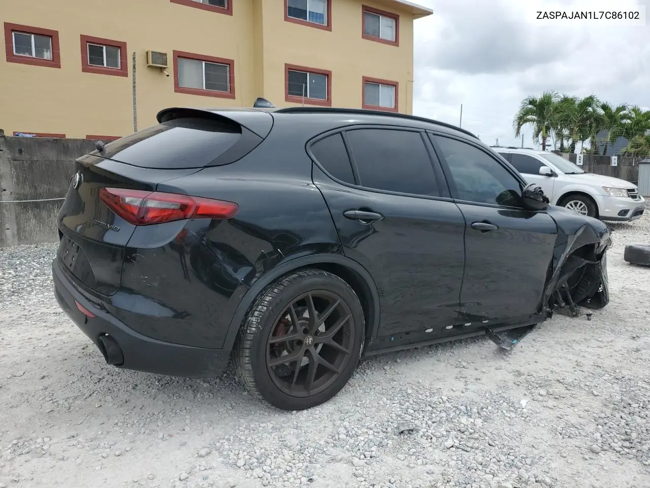 2020 Alfa Romeo Stelvio VIN: ZASPAJAN1L7C86102 Lot: 60357405