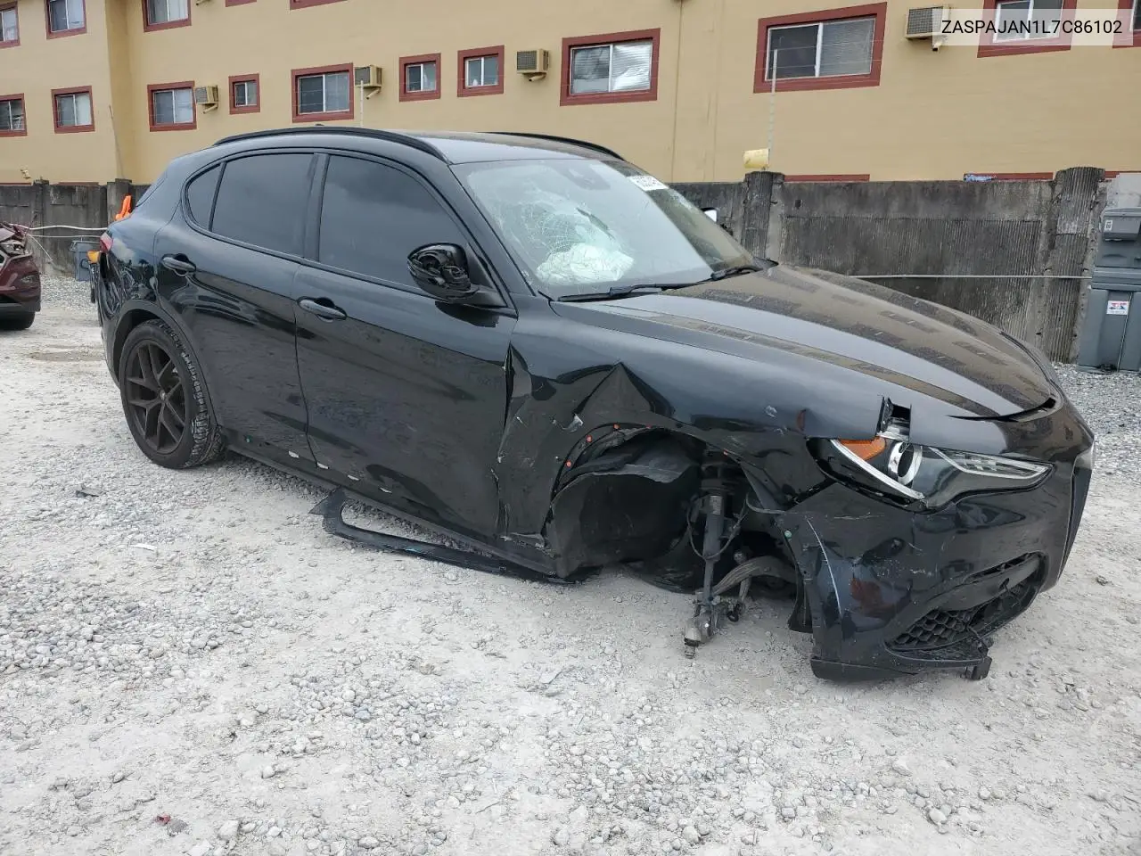2020 Alfa Romeo Stelvio VIN: ZASPAJAN1L7C86102 Lot: 60357405