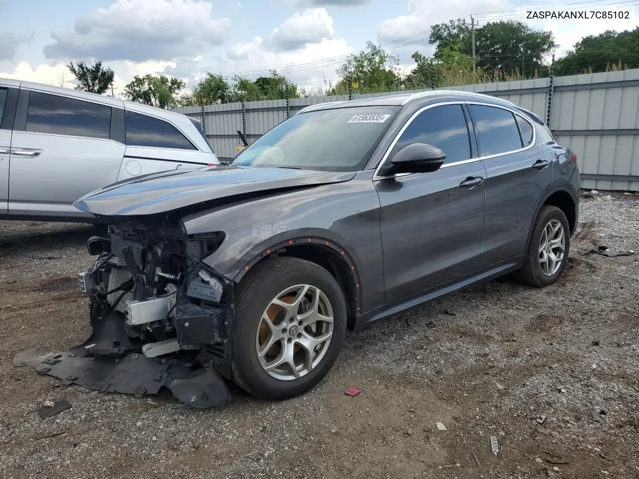 2020 Alfa Romeo Stelvio VIN: ZASPAKANXL7C85102 Lot: 61563535