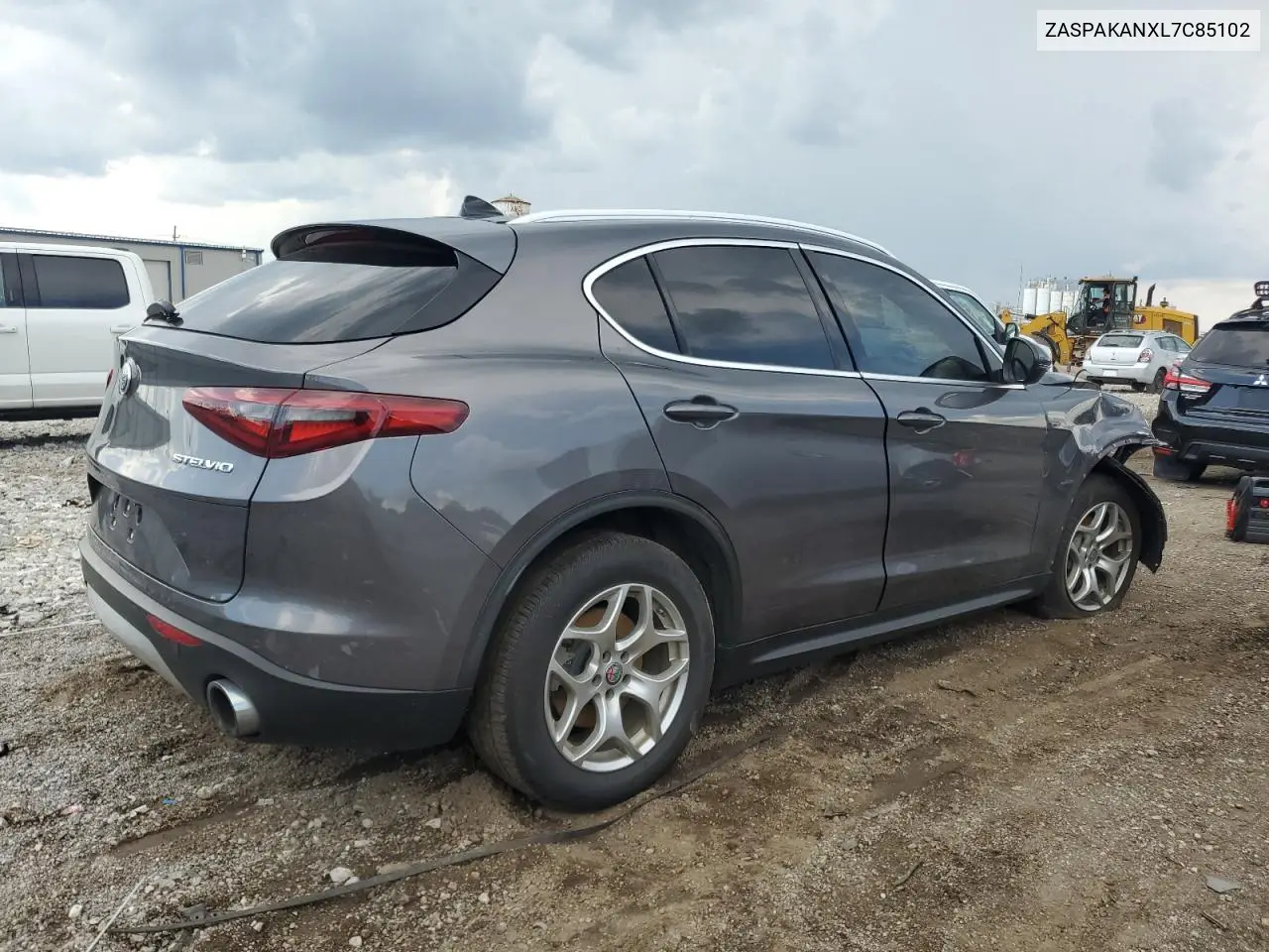2020 Alfa Romeo Stelvio VIN: ZASPAKANXL7C85102 Lot: 61563535