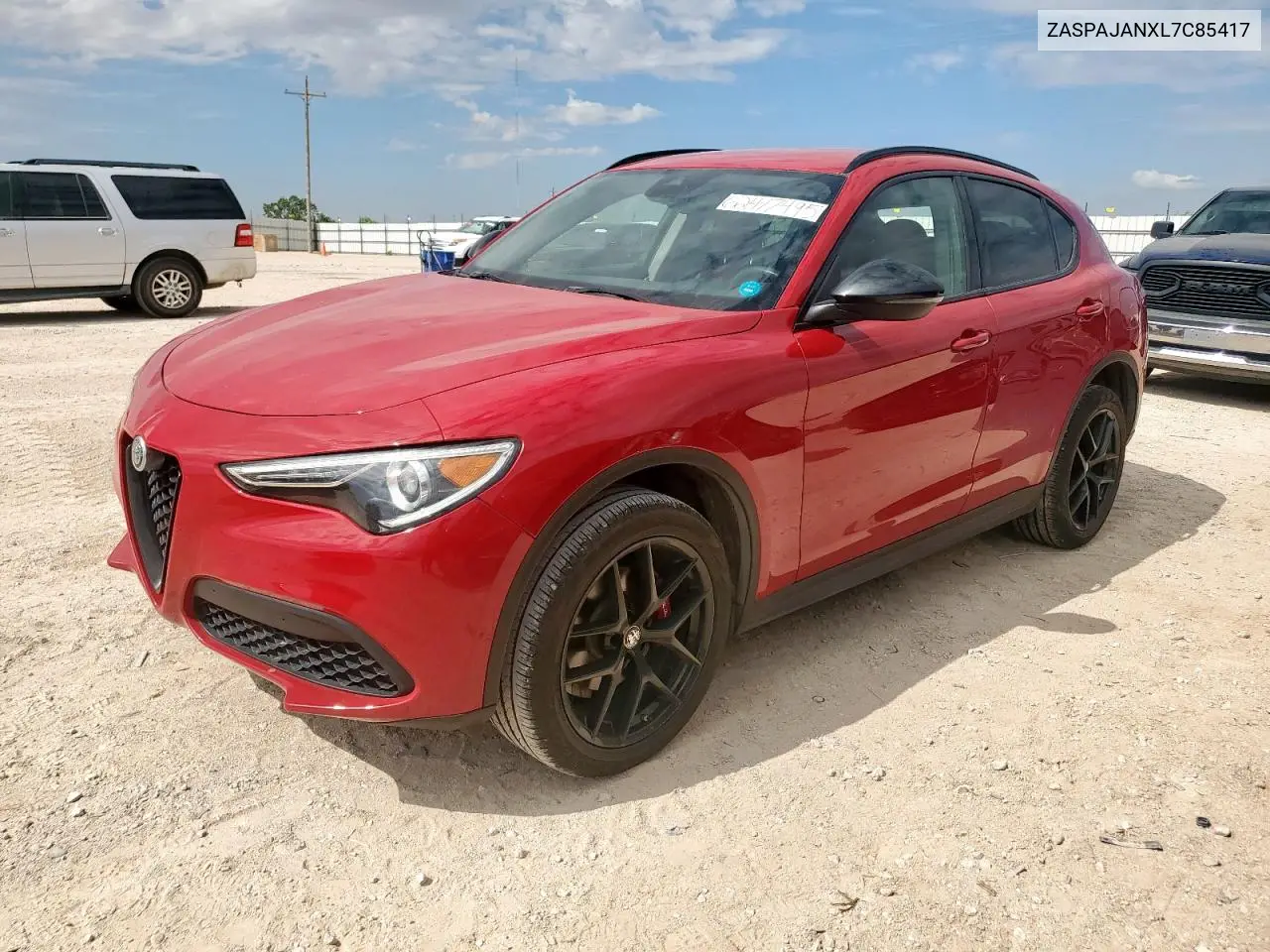 2020 Alfa Romeo Stelvio VIN: ZASPAJANXL7C85417 Lot: 62477495