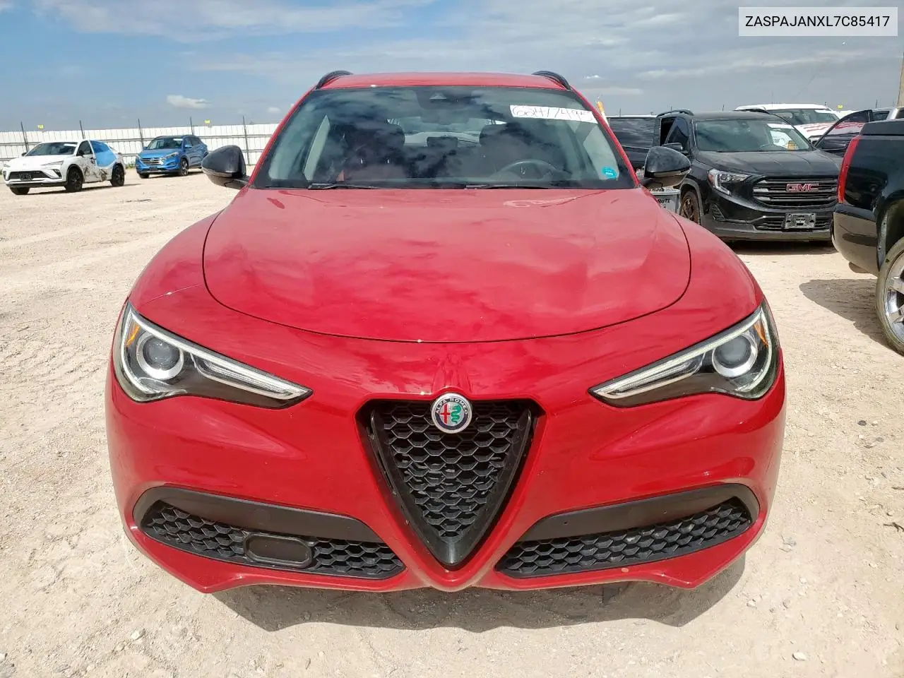 2020 Alfa Romeo Stelvio VIN: ZASPAJANXL7C85417 Lot: 62477495