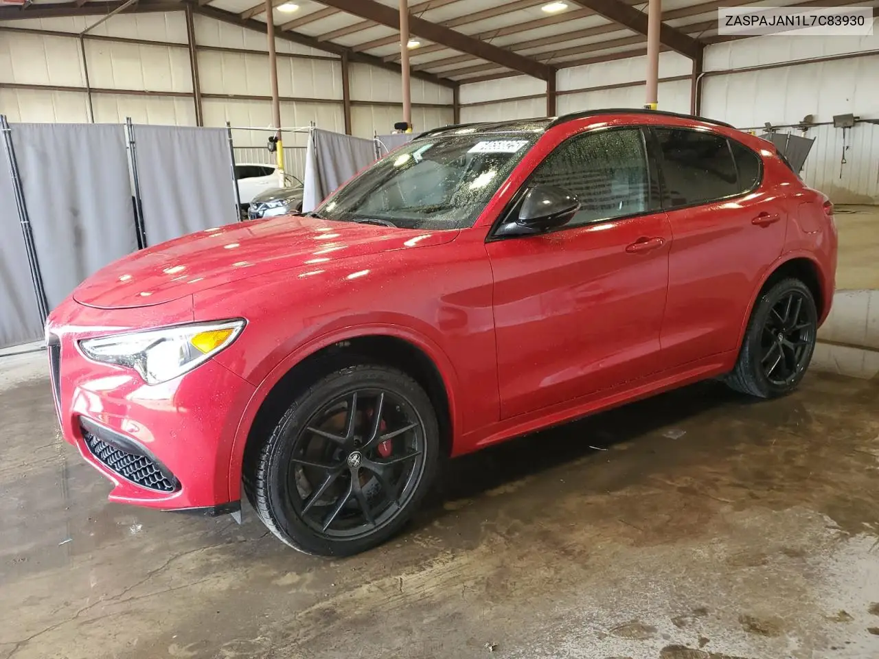 2020 Alfa Romeo Stelvio VIN: ZASPAJAN1L7C83930 Lot: 64658825