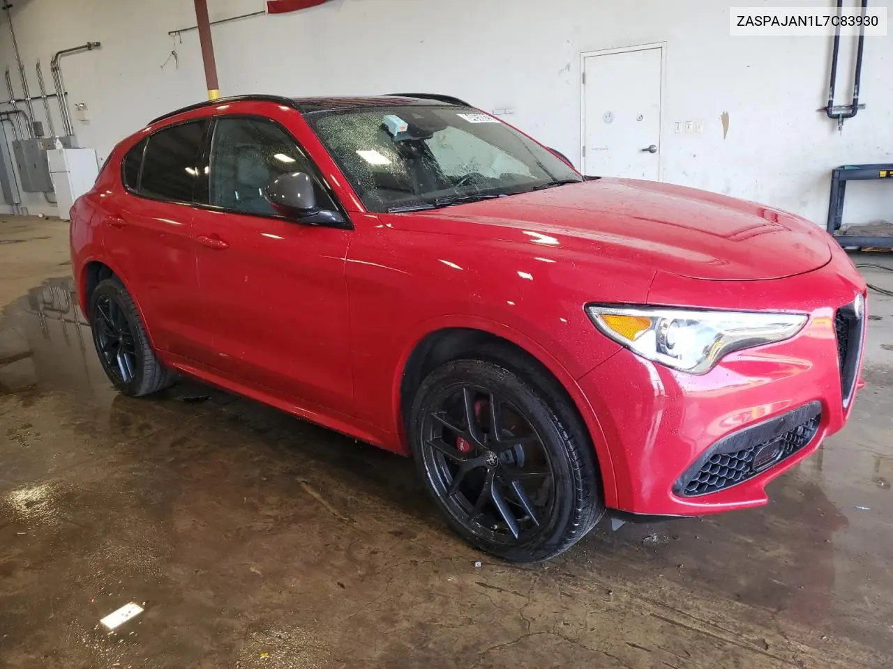 2020 Alfa Romeo Stelvio VIN: ZASPAJAN1L7C83930 Lot: 64658825