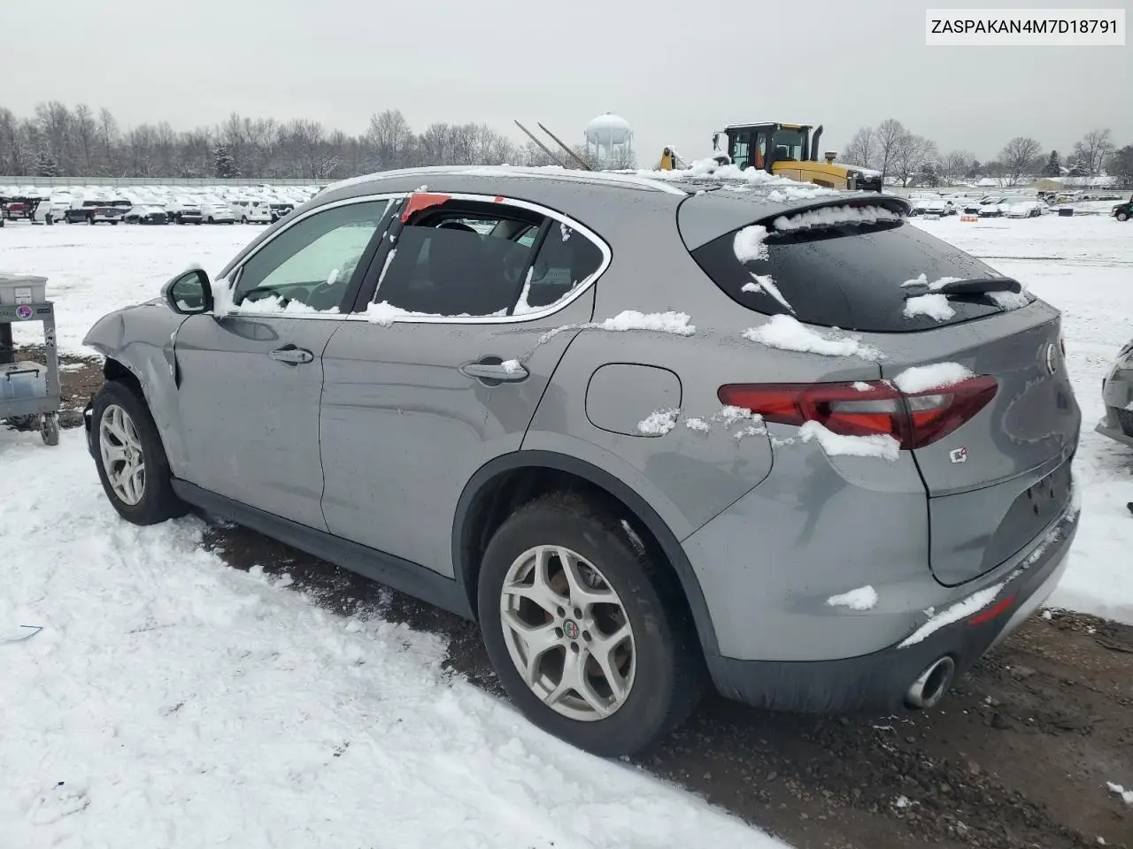2021 Alfa Romeo Stelvio Sport VIN: ZASPAKAN4M7D18791 Lot: 44765955