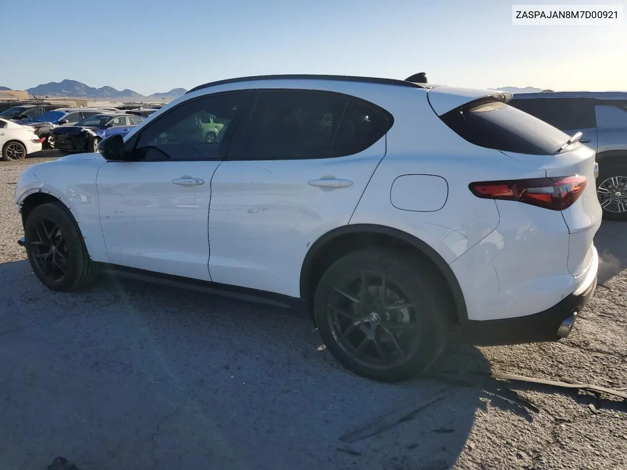 2021 Alfa Romeo Stelvio Sport VIN: ZASPAJAN8M7D00921 Lot: 48017685