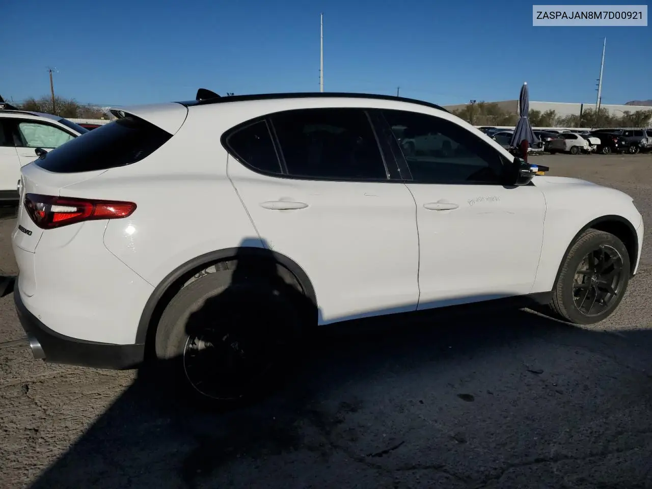 2021 Alfa Romeo Stelvio Sport VIN: ZASPAJAN8M7D00921 Lot: 48017685