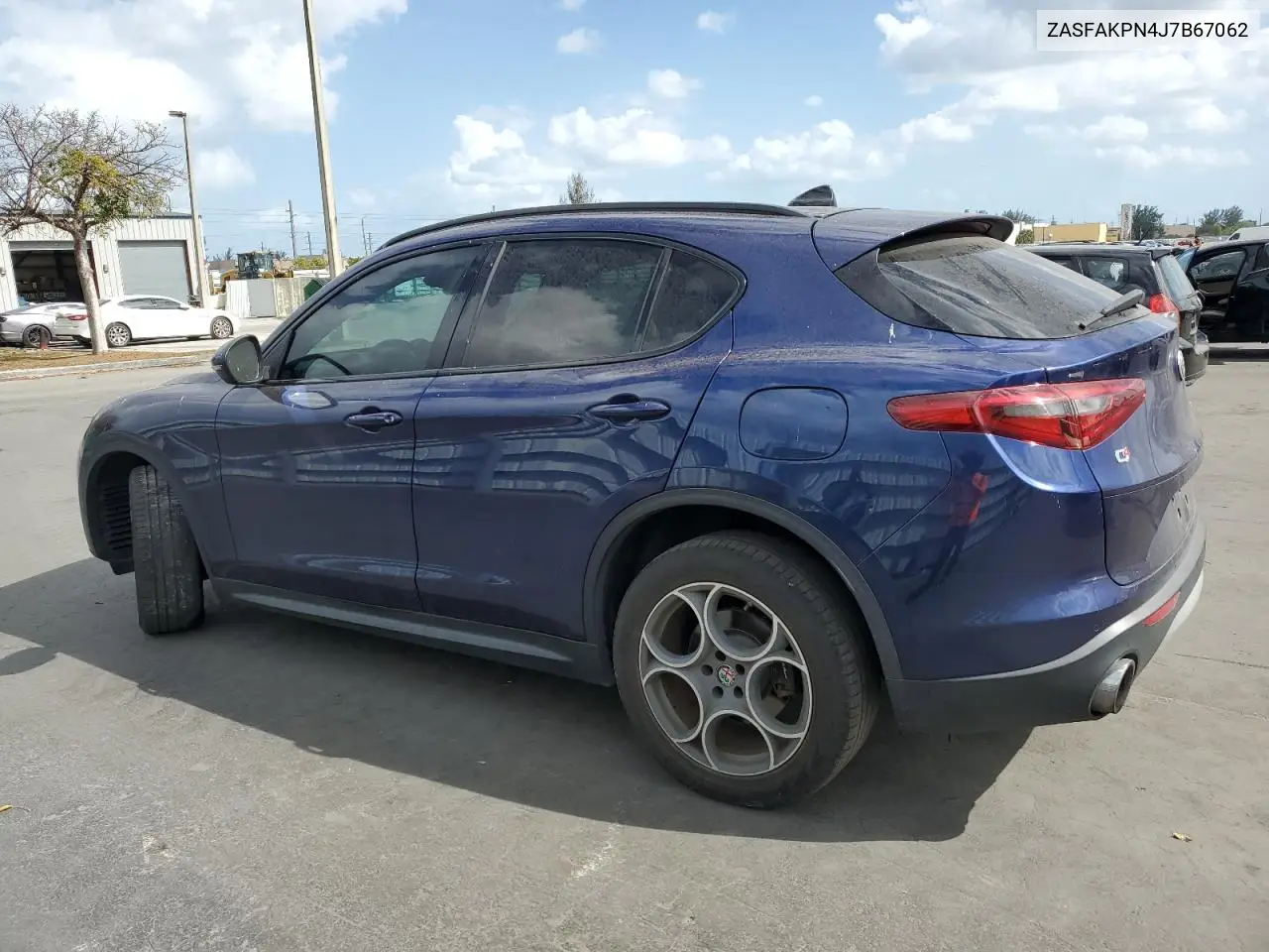 2018 Alfa Romeo Stelvio Sport VIN: ZASFAKPN4J7B67062 Lot: 51075705
