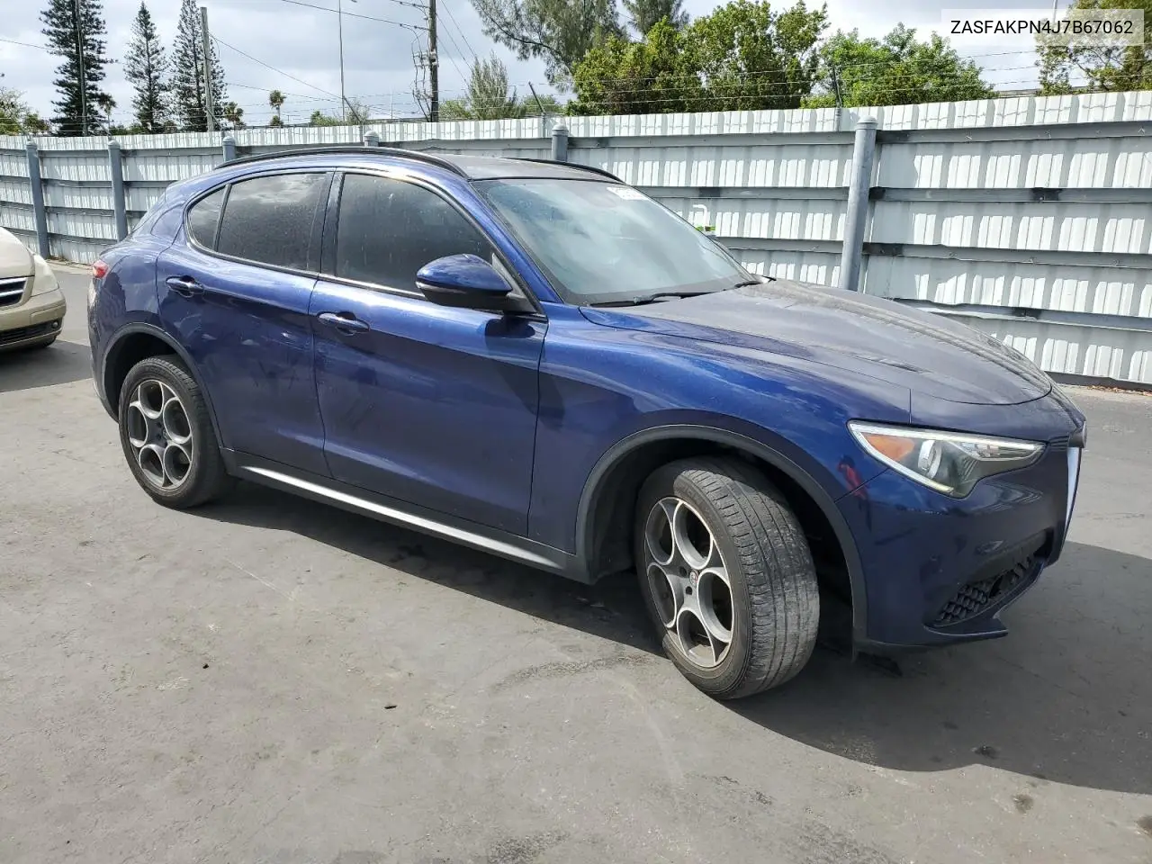 2018 Alfa Romeo Stelvio Sport VIN: ZASFAKPN4J7B67062 Lot: 51075705