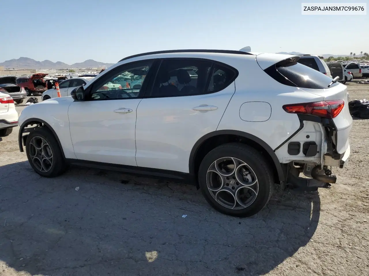 2021 Alfa Romeo Stelvio Sport VIN: ZASPAJAN3M7C99676 Lot: 52385805